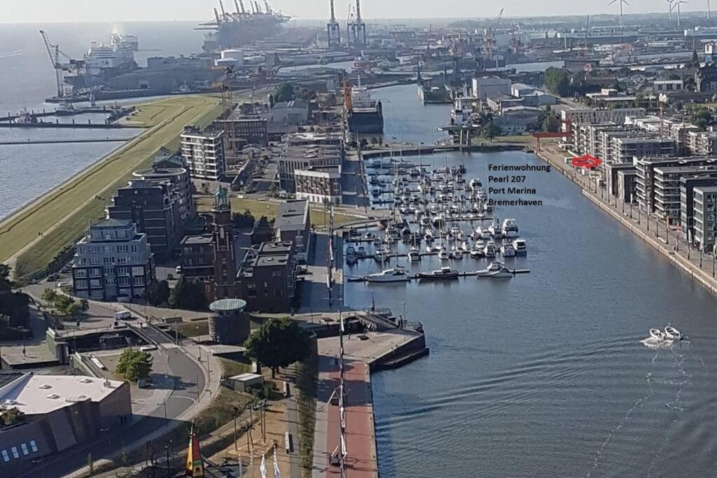 Fewo Pearl 207 Am Yachthafen Inkl. Tiefgarage Bremerhaven Exterior foto